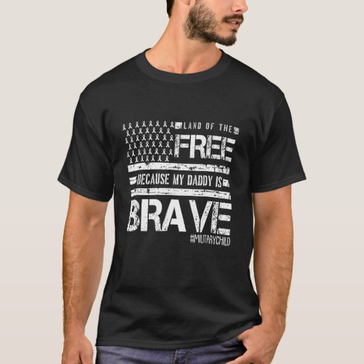 軍隊の子供の月パープルアップザフリーDa Tシャツ (正面)