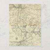 軍隊の州地統一された図 ポストカード (正面)