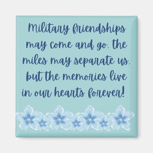 軍隊の来友情とゴーマグネット マグネット (正面)