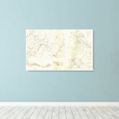 軍隊の洗剤,ペン,アナポリス, NE Va キャンバスプリント (インサイチュ (ウッドフロア))