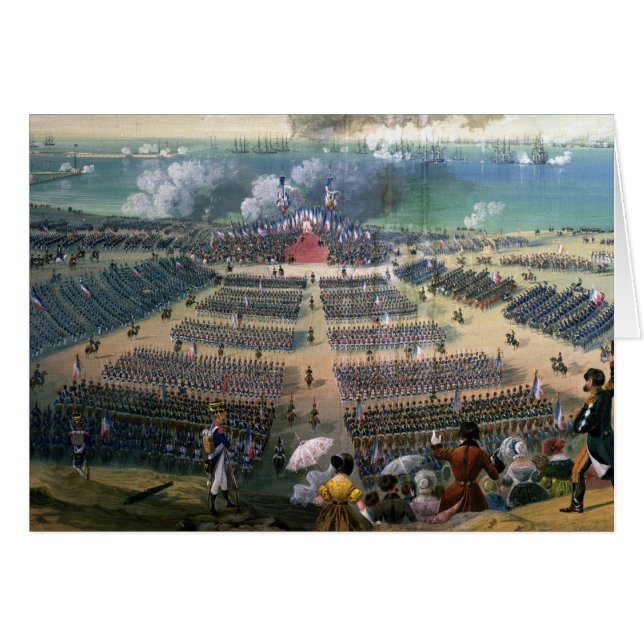 軍隊の点検 (正面横)