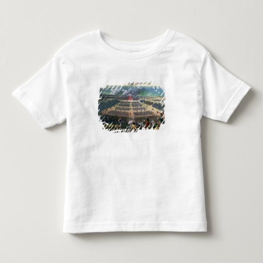 軍隊の点検 トドラーTシャツ (正面)