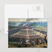 軍隊の点検 ポストカード (正面/裏面)