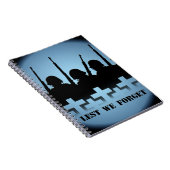 軍隊の献上品ノートが我々の本を忘れ避ける ノートブック (右側)