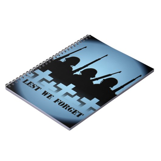 軍隊の献上品ノートが我々の本を忘れ避ける ノートブック (左側)