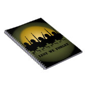 軍隊の献上品ノートが我々の本を忘れ避ける ノートブック (右側)