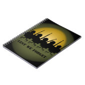 軍隊の献上品ノートが我々の本を忘れ避ける ノートブック (左側)