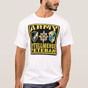 軍隊の知性の退役軍人 Tシャツ
