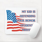 軍隊の自由 – 名誉学生マウスパッド マウスパッド (マウス)