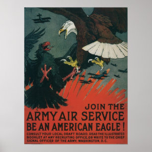軍隊の航空業務 ポスター