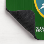 軍隊の警備機関の肩パッチ マウスパッド (コーナー)