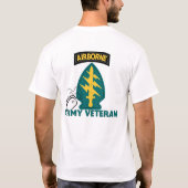 軍隊の退役軍人-特殊部隊 Tシャツ (裏面)
