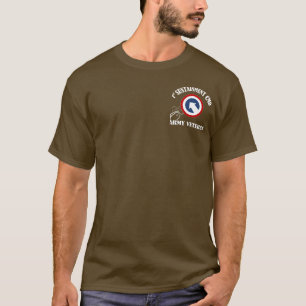 軍隊の退役軍人-第1 TSC Tシャツ