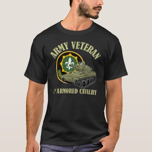 軍隊の退役軍人-第2 ACR M551 Tシャツ (正面)