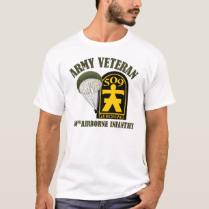 軍隊の退役軍人- 509th PIR Tシャツ
