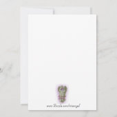 軍隊の退職すべての支店 招待状 (裏面)