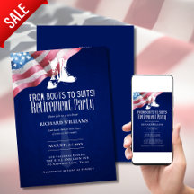 軍隊の退職ブーツから米国旗に合わせる