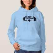 軍隊の適当なフード付きスウェットシャツ パーカ (正面)