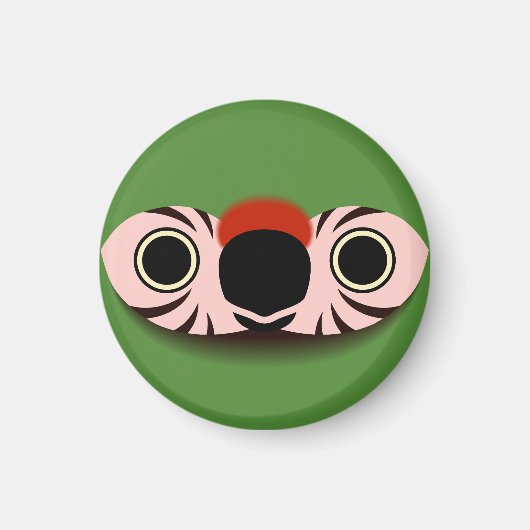 軍隊の顔 マグネット (正面)