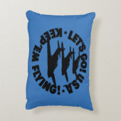 軍隊の飛行隊Poster 1941年 アクセントクッション (裏面(縦))