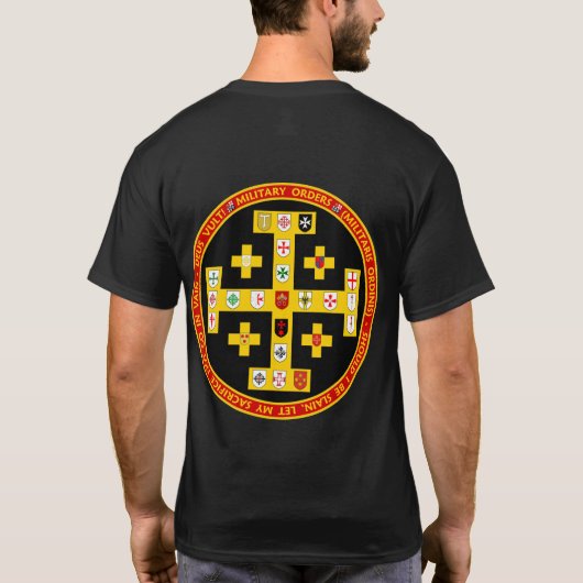 軍隊はシールのワイシャツを発注します Tシャツ (裏面)