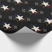 軍隊への挨拶 ラッピングペーパー (角)