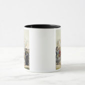 軍隊を再び集めているエリザベス女王一世(1530-1603年) マグカップ (中央)