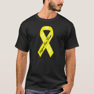 軍隊を支援の黄色いリボン Tシャツ