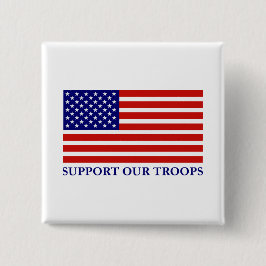 軍隊を支援ボタン 缶バッジ