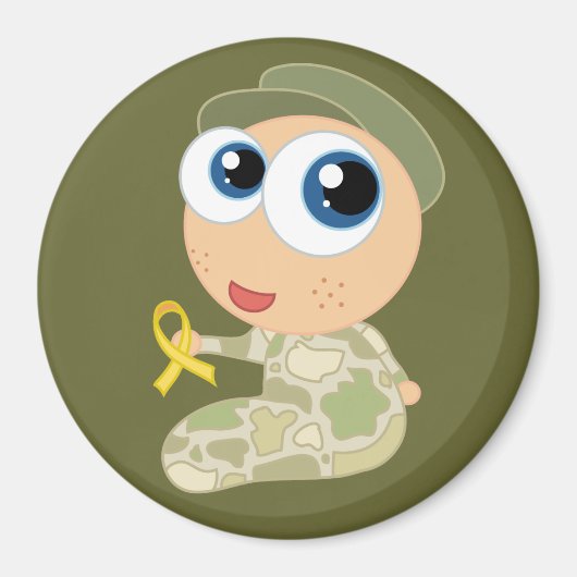 軍隊を支援磁石 マグネット (正面)