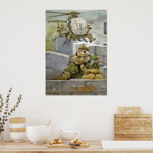 軍隊を支援軍隊ポスター特殊部隊 ポスター (キッチン)