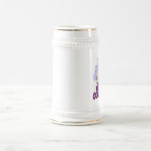 "軍隊を支援"ステインかマグ ビールジョッキ (中央)