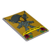 軍隊を支援 ノートブック (右側)