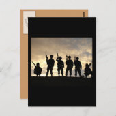 軍隊を支援 ポストカード (正面/裏面)