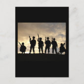 軍隊を支援 ポストカード (正面)