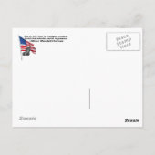 軍隊を支援 ポストカード (裏面)