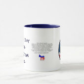 軍隊を支援 マグカップ (中央)