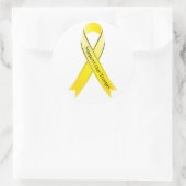 軍隊を支援 ラウンドシール (バッグ)