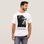 軍隊を支援! 、軍隊を支援! Tシャツ (正面フル)