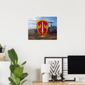 軍隊アドバイザーVietnam War Patch Poster ポスター (ホームオフィス)