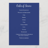 軍隊アメリカ国旗のお祝いの生涯 プログラム (裏面)