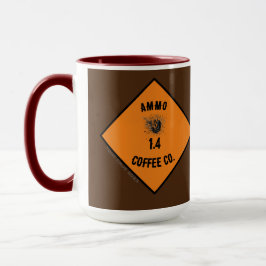 軍隊アンモをテーマにしたコーヒーマグ マグカップ