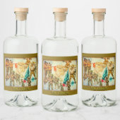 軍隊アートラベル リキュールボトルラベル (ボトル)