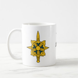 軍隊インテリジェンスコーヒーマグ コーヒーマグカップ
