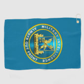 軍隊インテリジェンスMI ゴルフタオル (横)