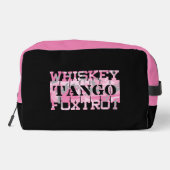 軍隊ウイスキータンゴフォクトロットピンク迷彩柄 ドップキット (裏面)