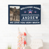 軍隊ウェルカムホームバナー – アーミーナショナルガード 横断幕 (インサイチュ)