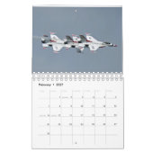 軍隊エアショー カレンダー (2月 2027)