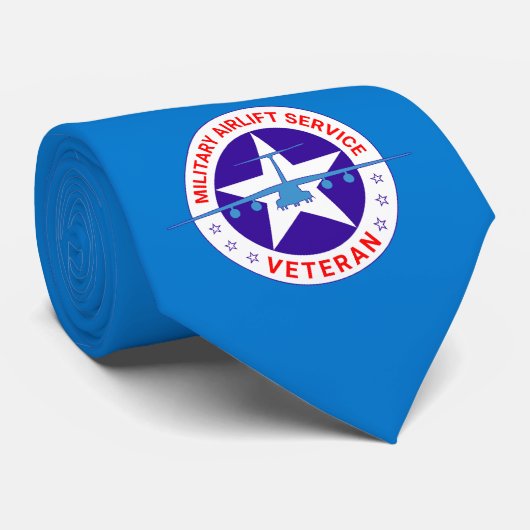 軍隊エアリフトサービス退役軍人カスタマイズ ネクタイ (ロール)