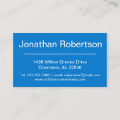 軍隊エアリフトサービス退役軍人カスタマイズ 名刺 (裏面)